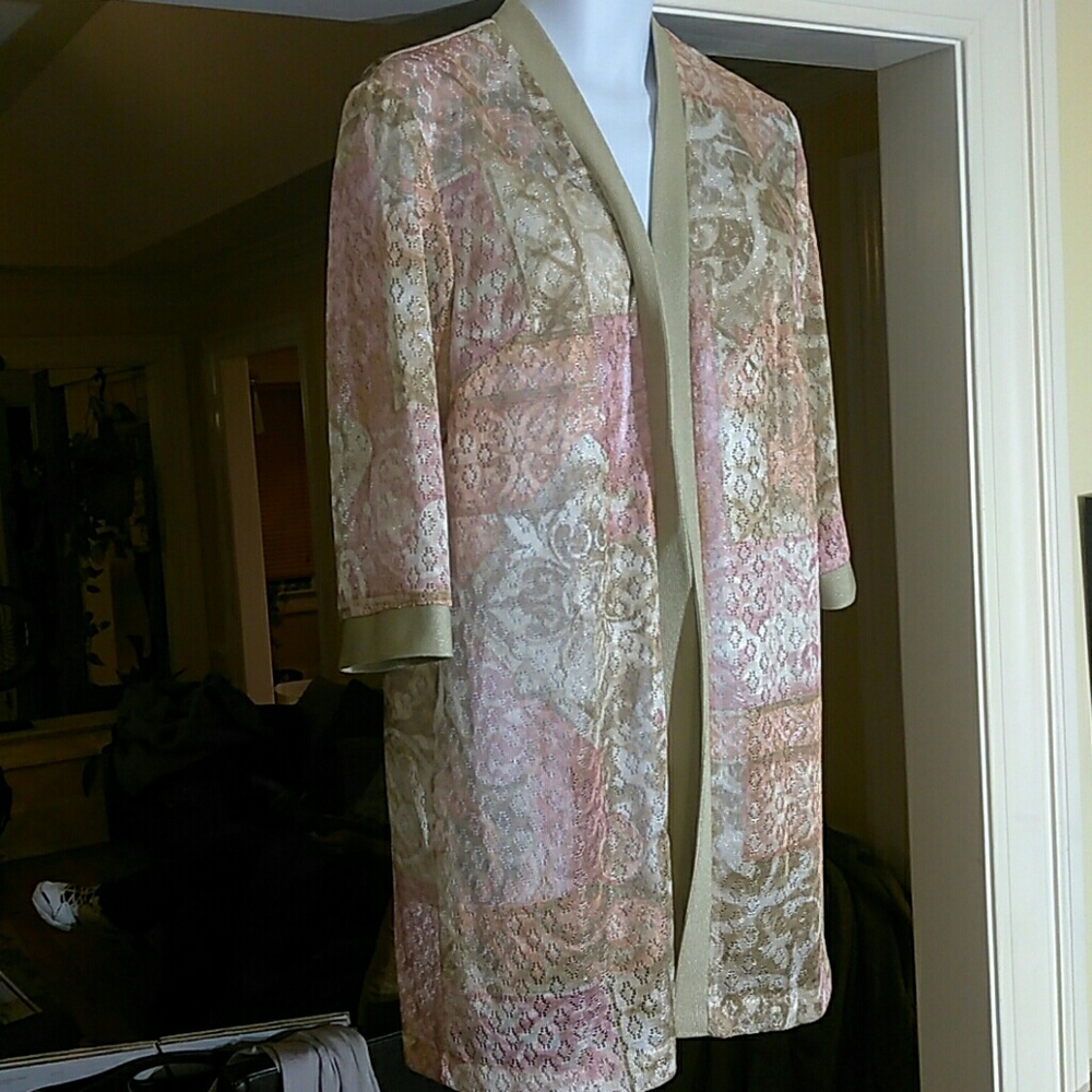 R&M Richards ladies long cardigan